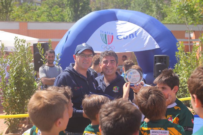 roma rugby premiazione